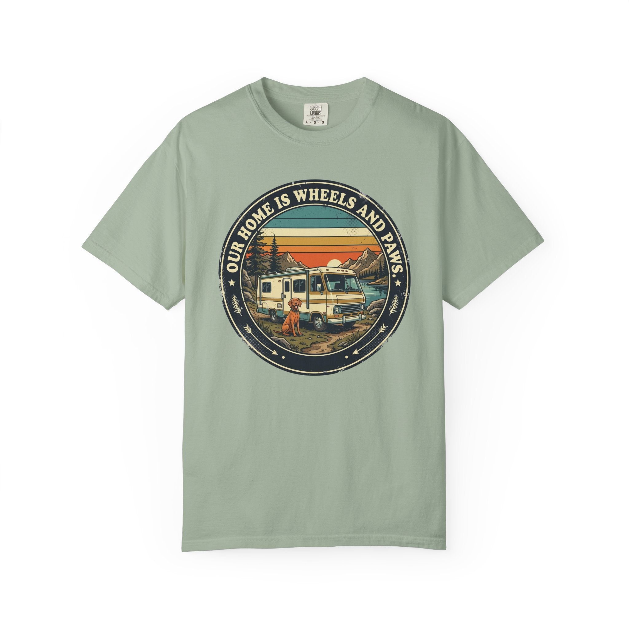 Our Home Is Wheels And Paws - T-Shirt