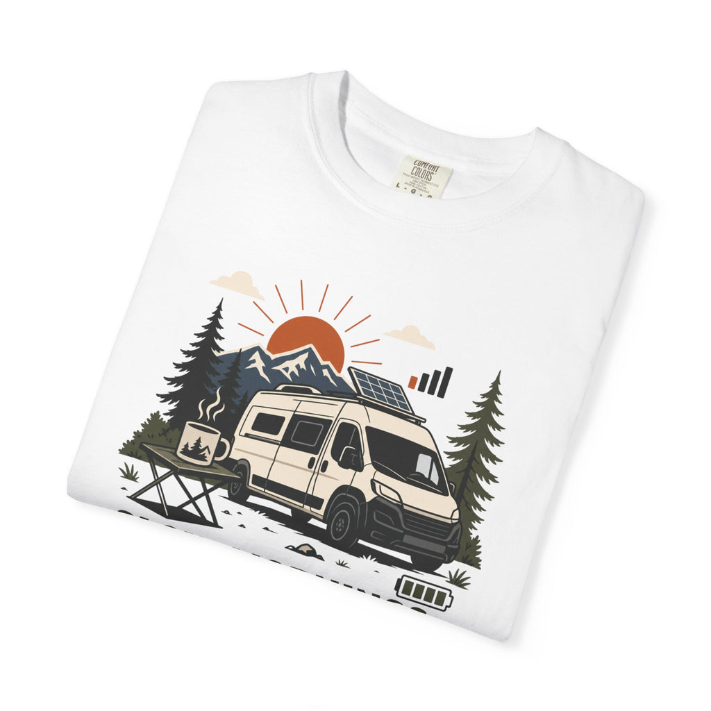 Slow Mornings Strong Coffee Weak Signal - T-Shirt
