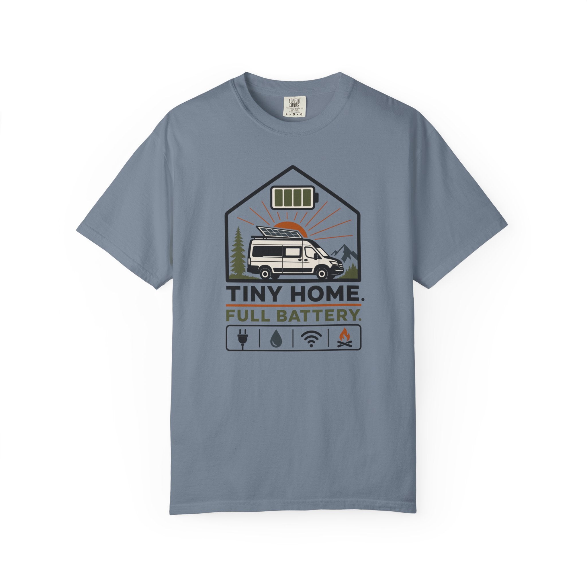 Tiny Home Full Battery - T-Shirt