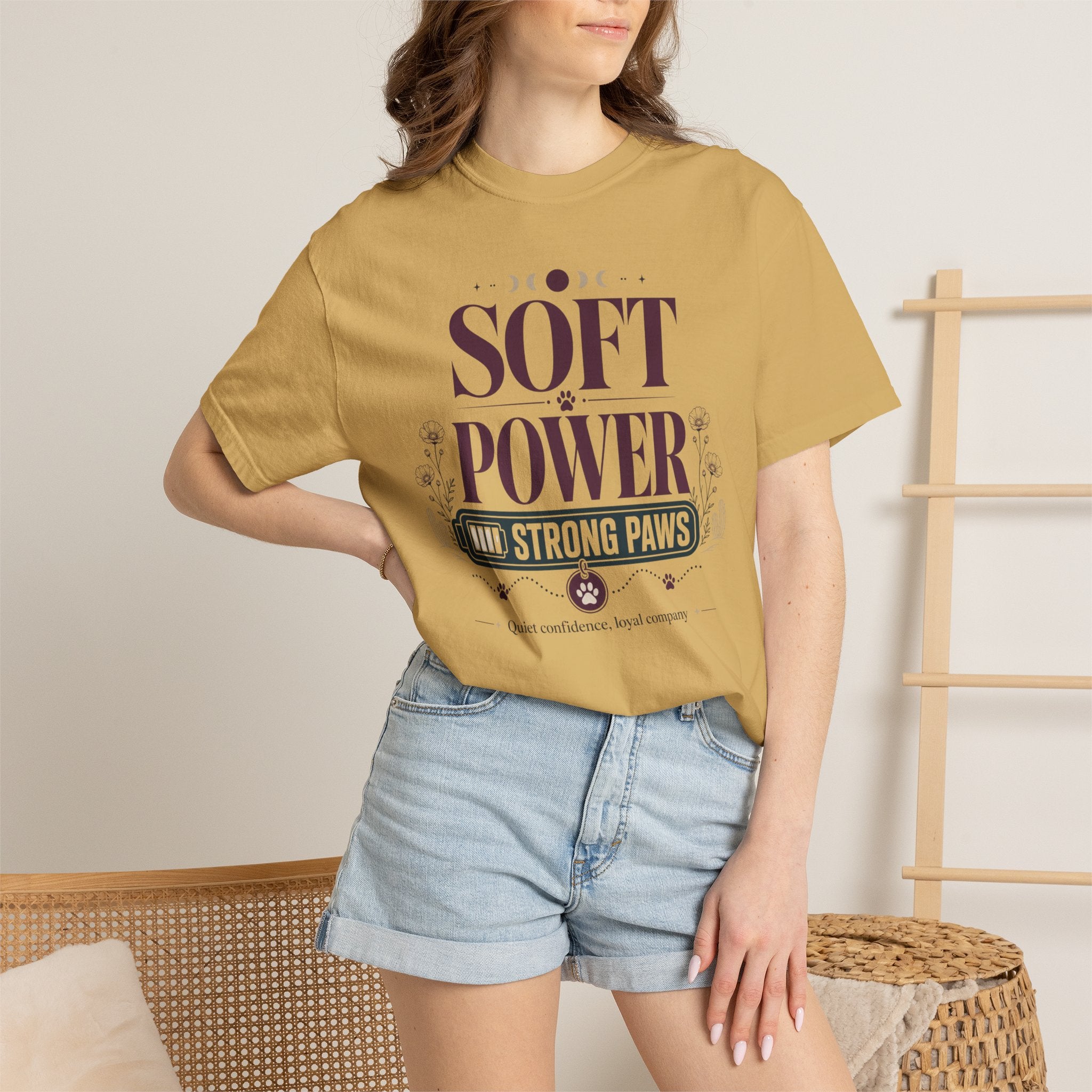 Soft Power Strong Paws - T-Shirt