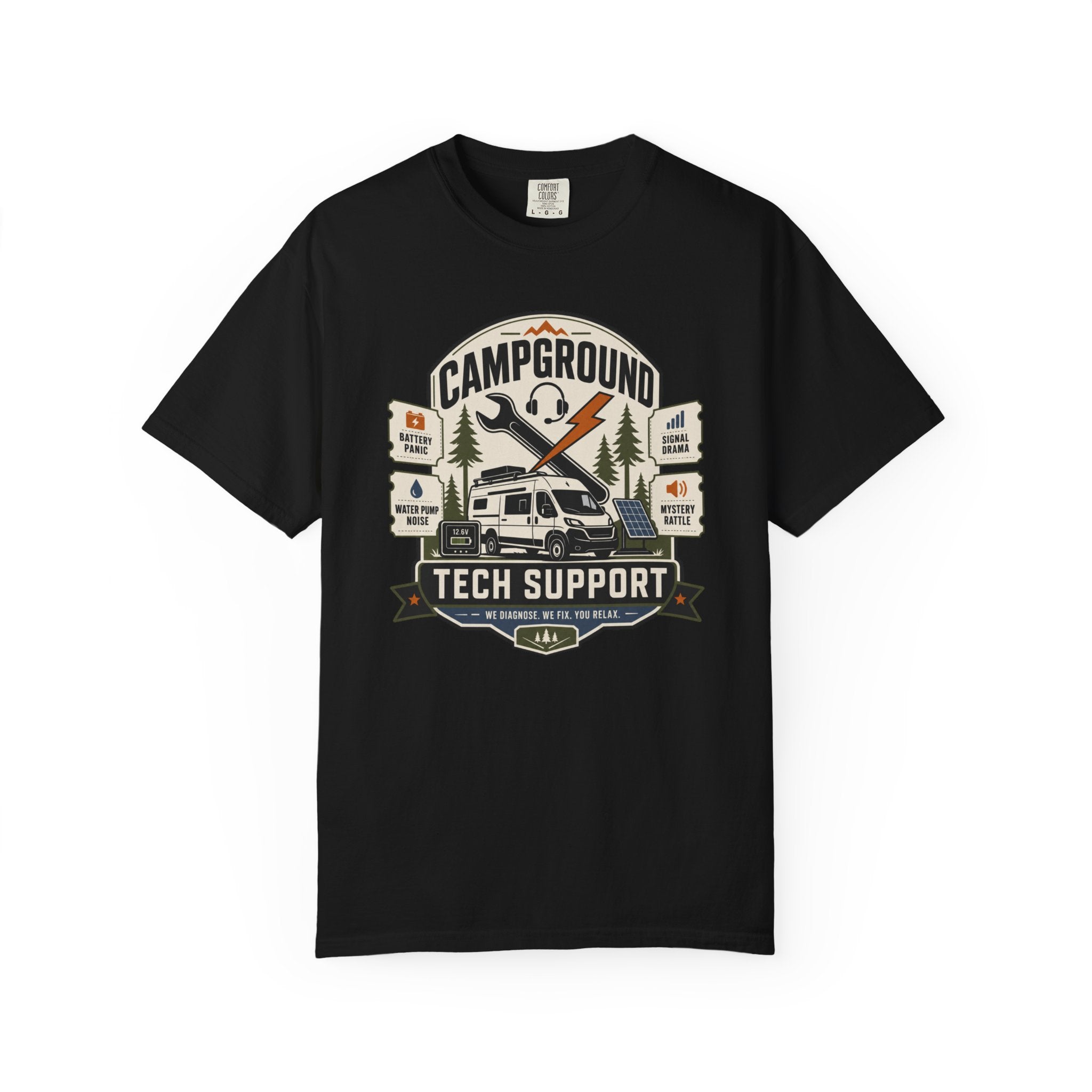 Campground Tech Support - T-Shirt