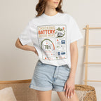 Checking Battery Before Maps - T-Shirt
