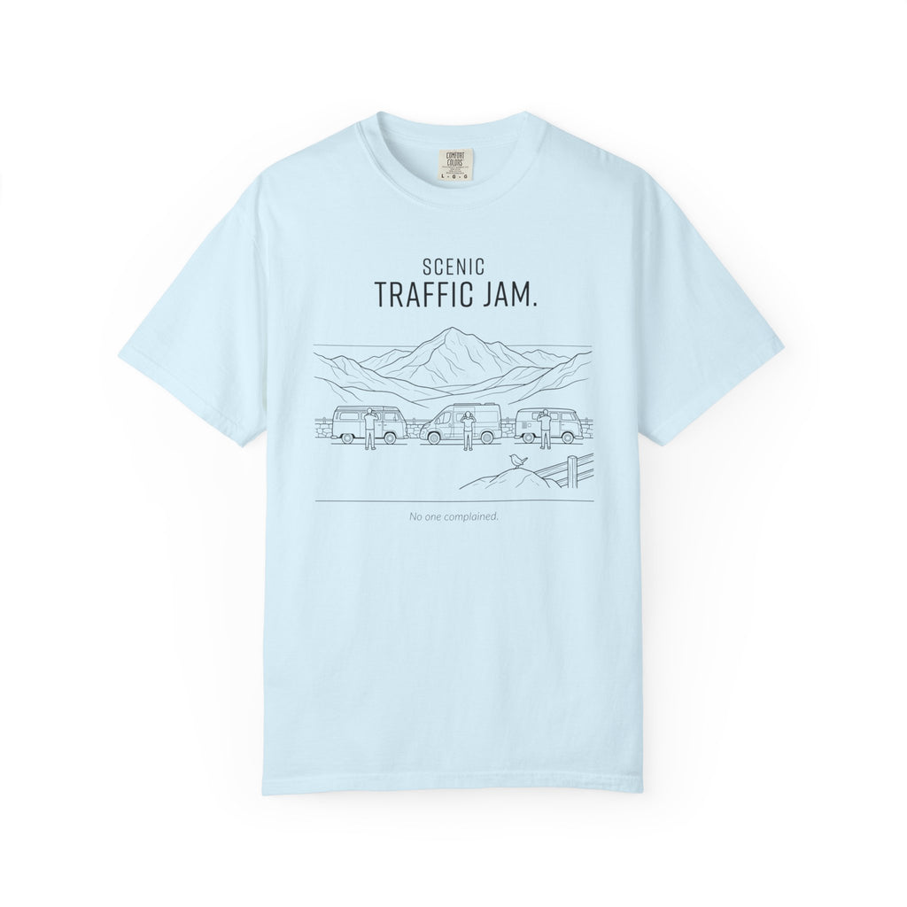 Sunset Traffic Jam No One Complained - T-Shirt