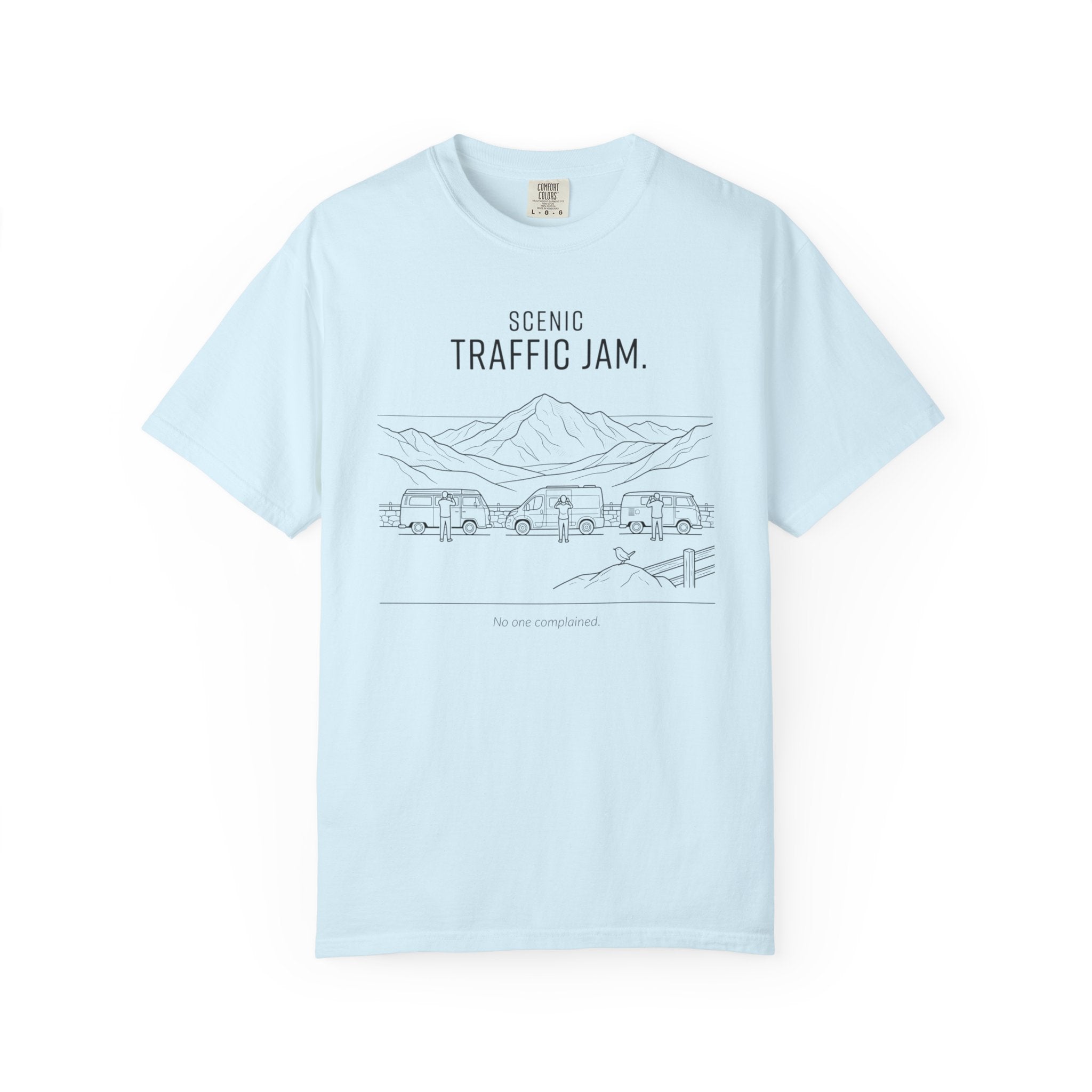 Sunset Traffic Jam No One Complained - T-Shirt