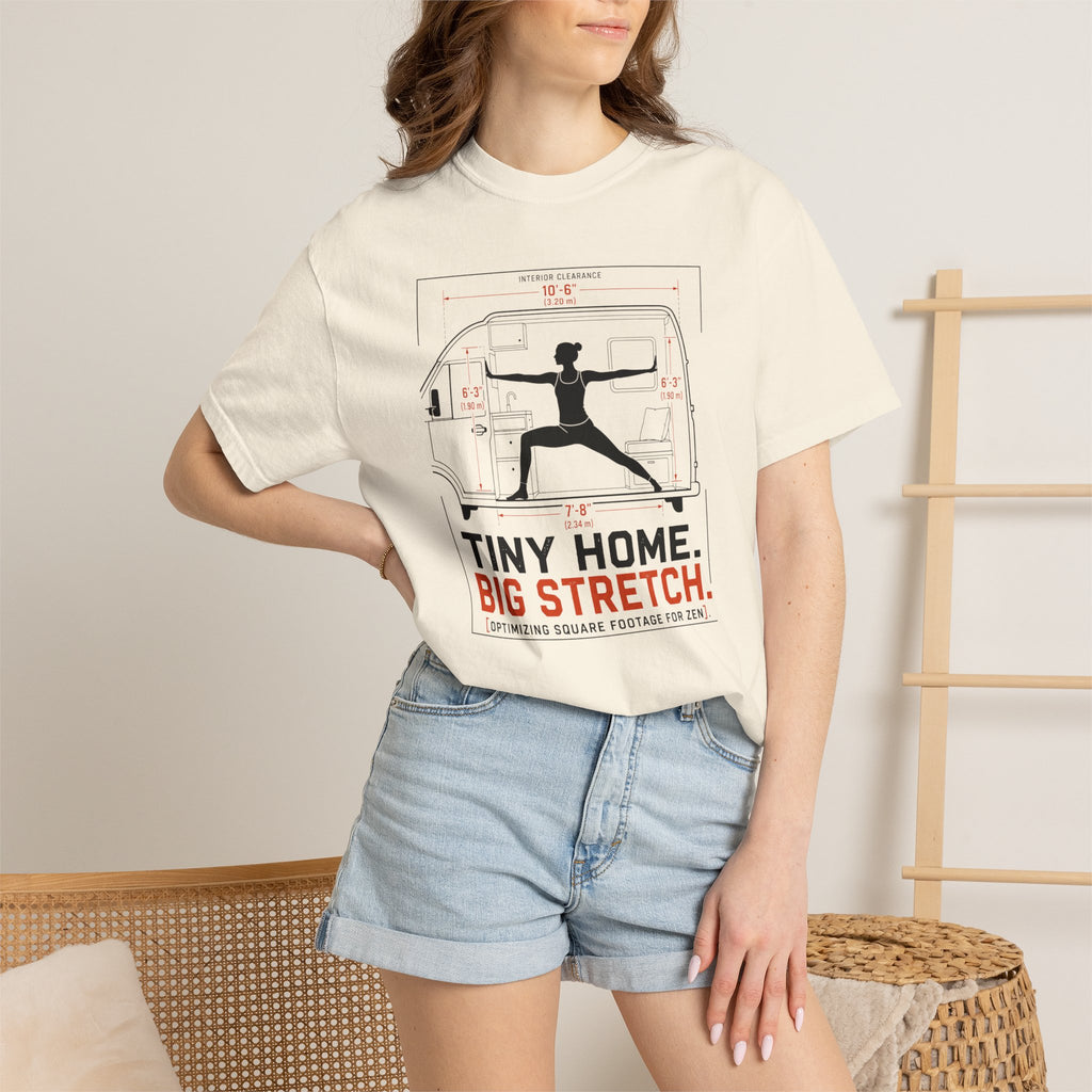 Tiny Home Big Stretch Optimizing Square Footage For Zen - T-Shirt