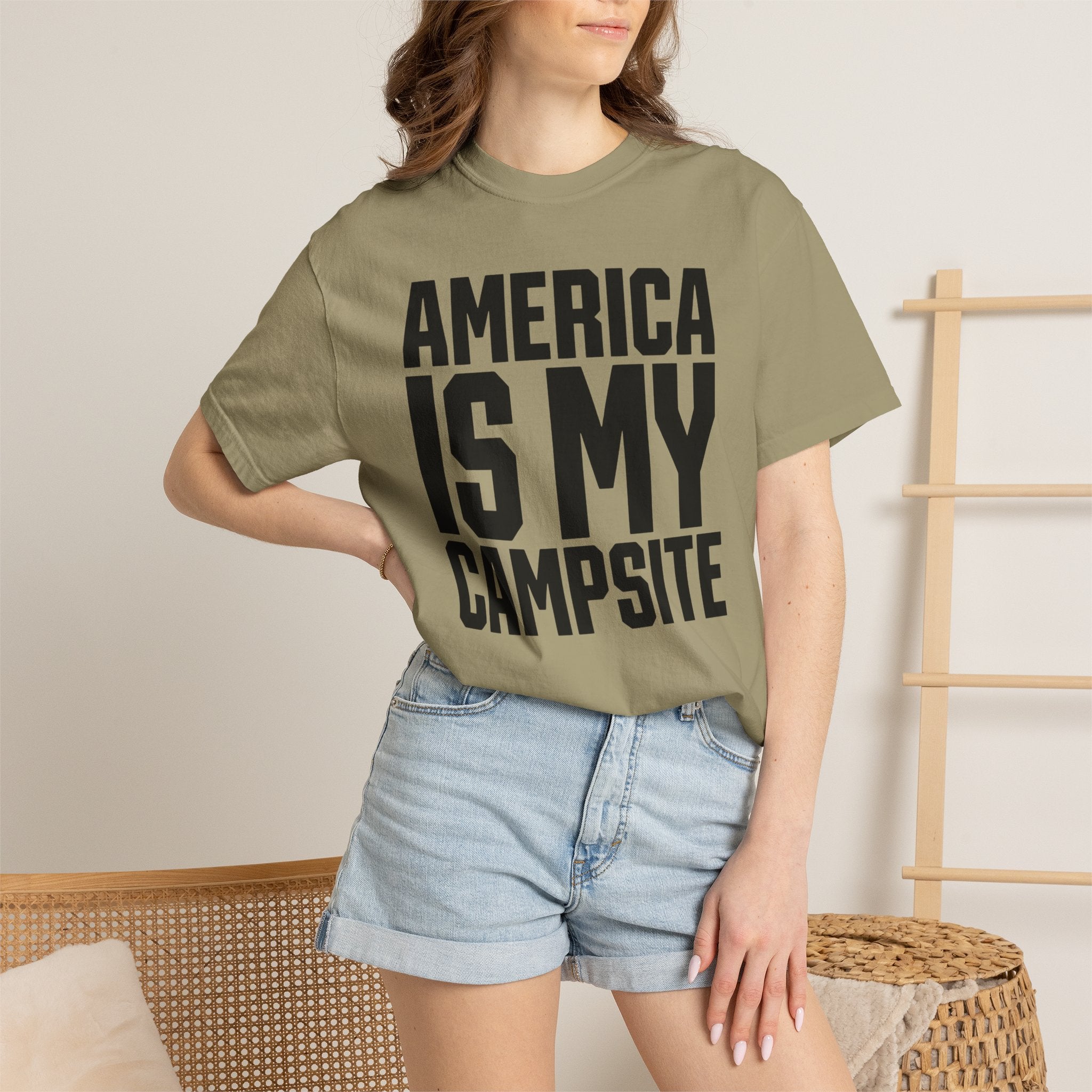 America Is My Campsite - T-Shirt