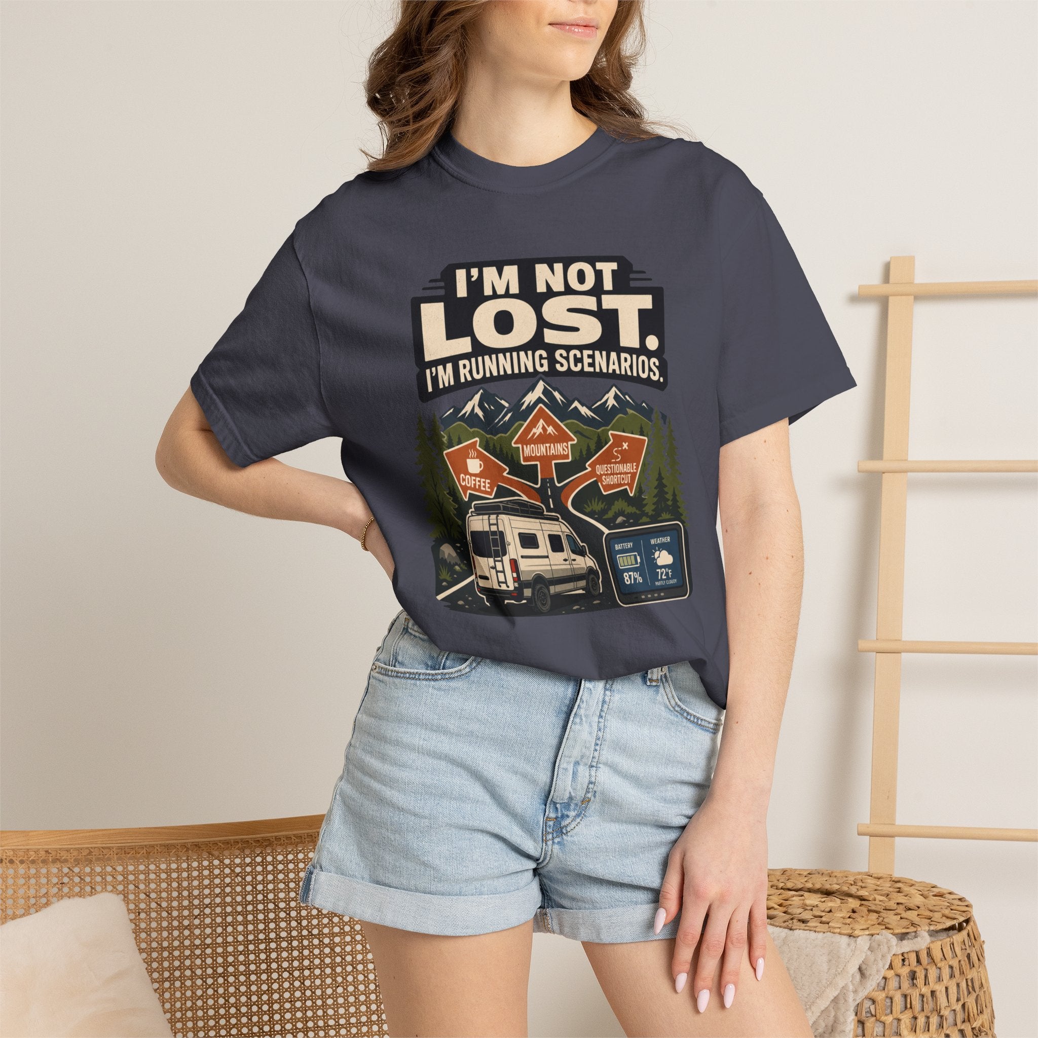 I M Not Lost I M Running Scenarios - T-Shirt