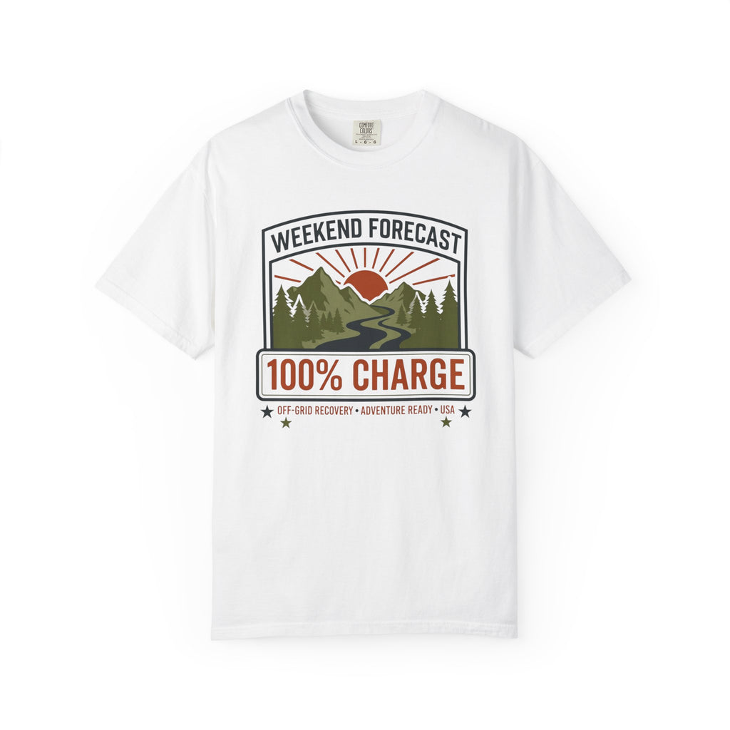 Weekend Forecast 100 Percent Charge - T-Shirt
