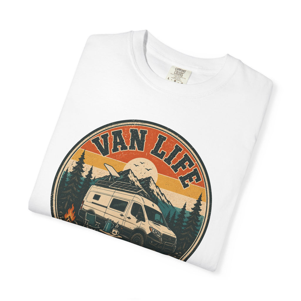 Van Life Offgrid And Fully Synced - T-Shirt