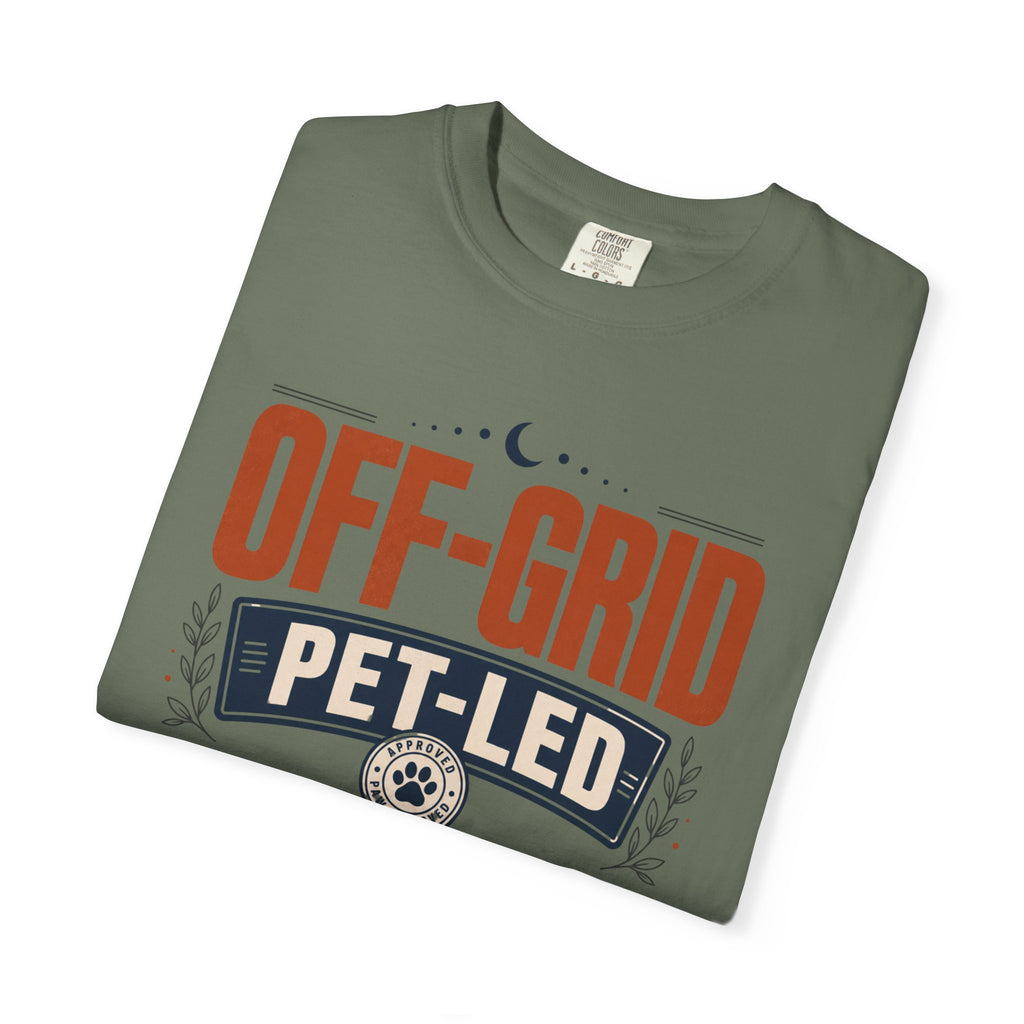 Off Grid Pet Led Peace Focused - T-Shirt