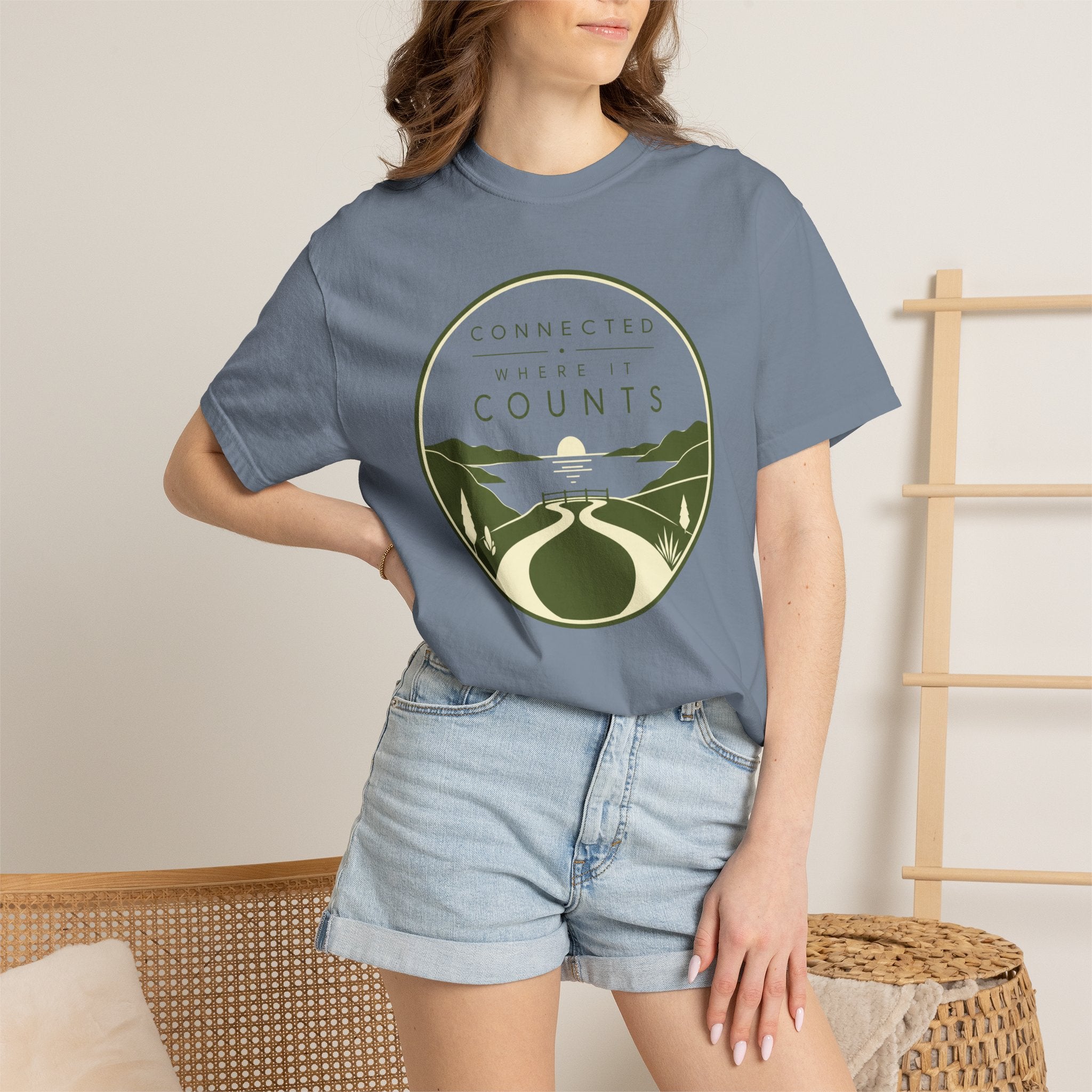 Connected Where It Counts - T-Shirt