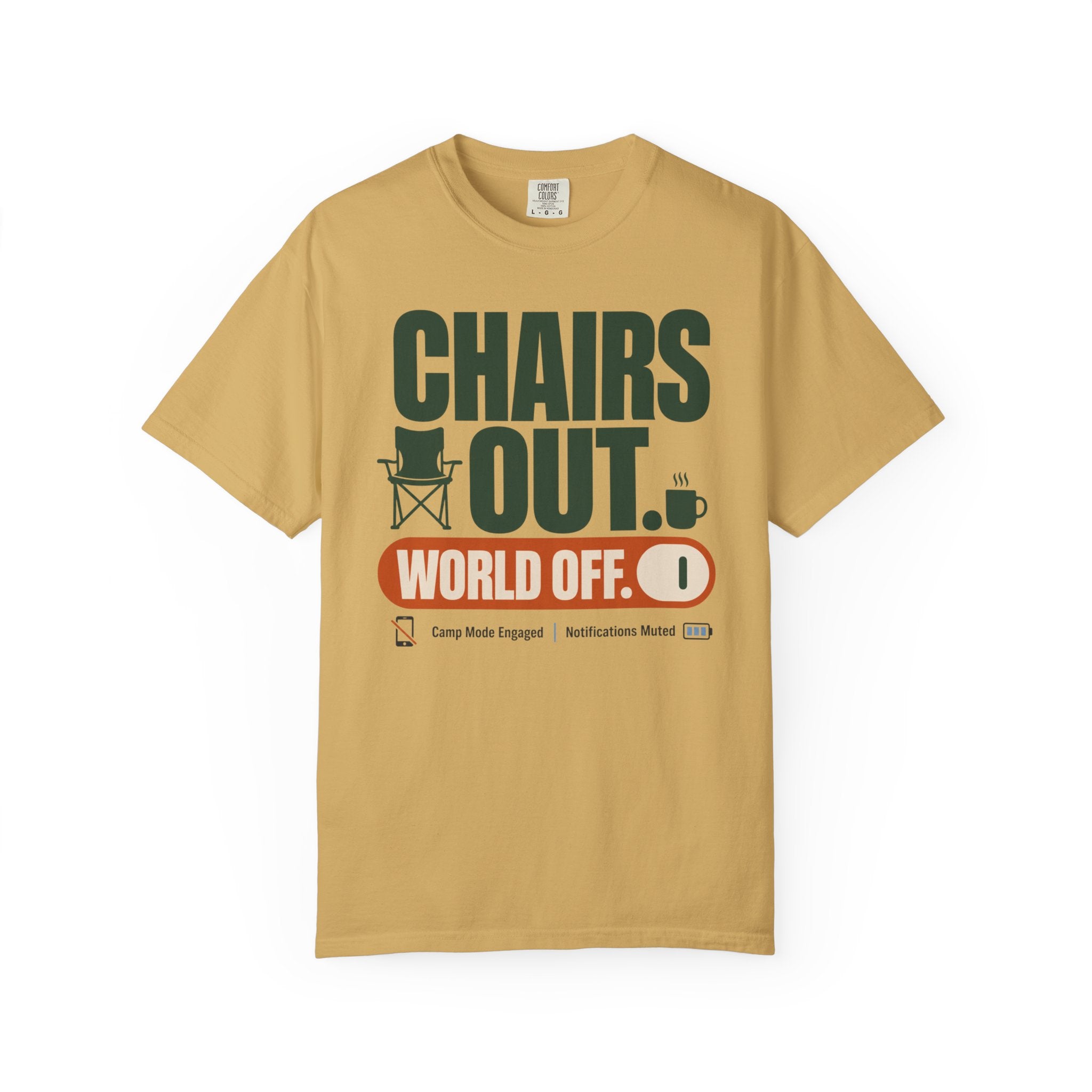 Chairs Out World Off - T-Shirt