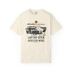 Laptop Open Horizon Wide - T-Shirt