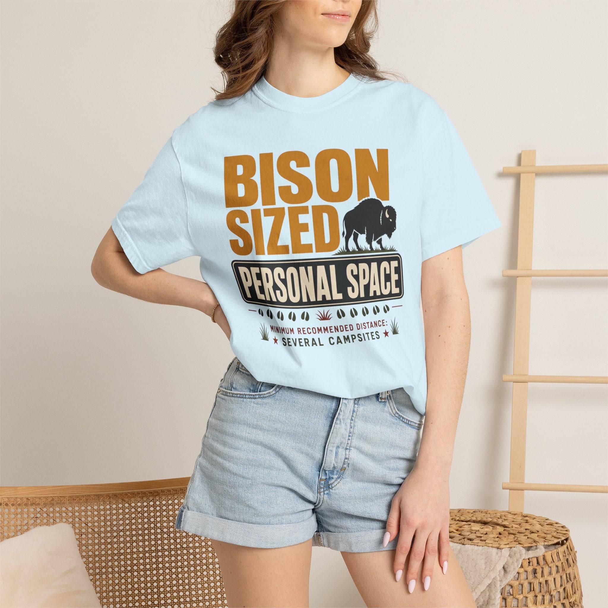 Bison Sized Personal Space - T-Shirt