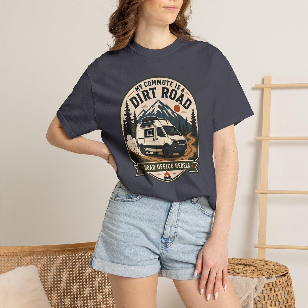 My Commute Is A Dirt Road - T-Shirt