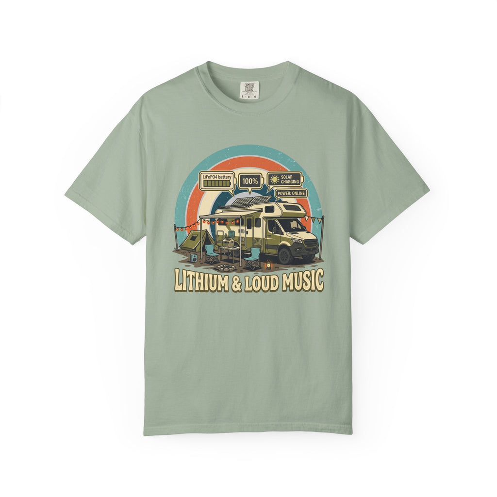 Lithium and Loud Music - T-Shirt