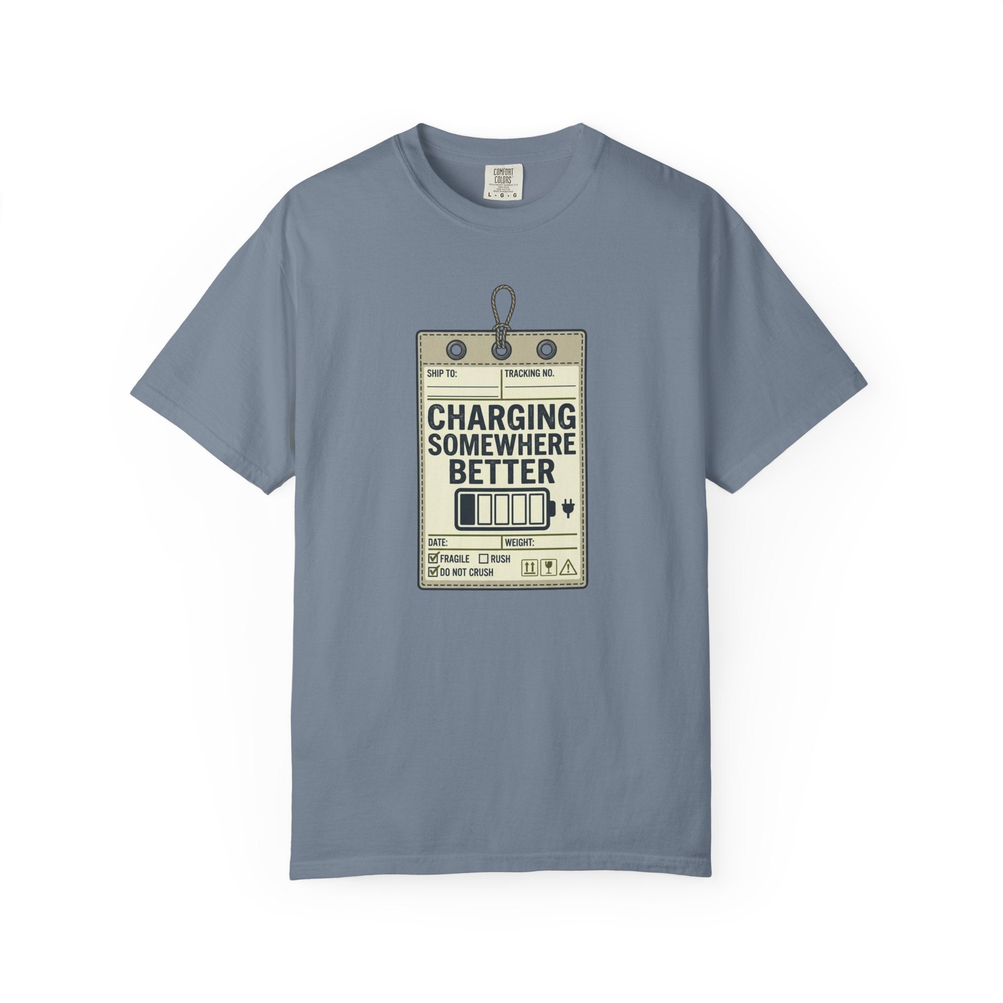 Charging Somewhere Better - T-Shirt
