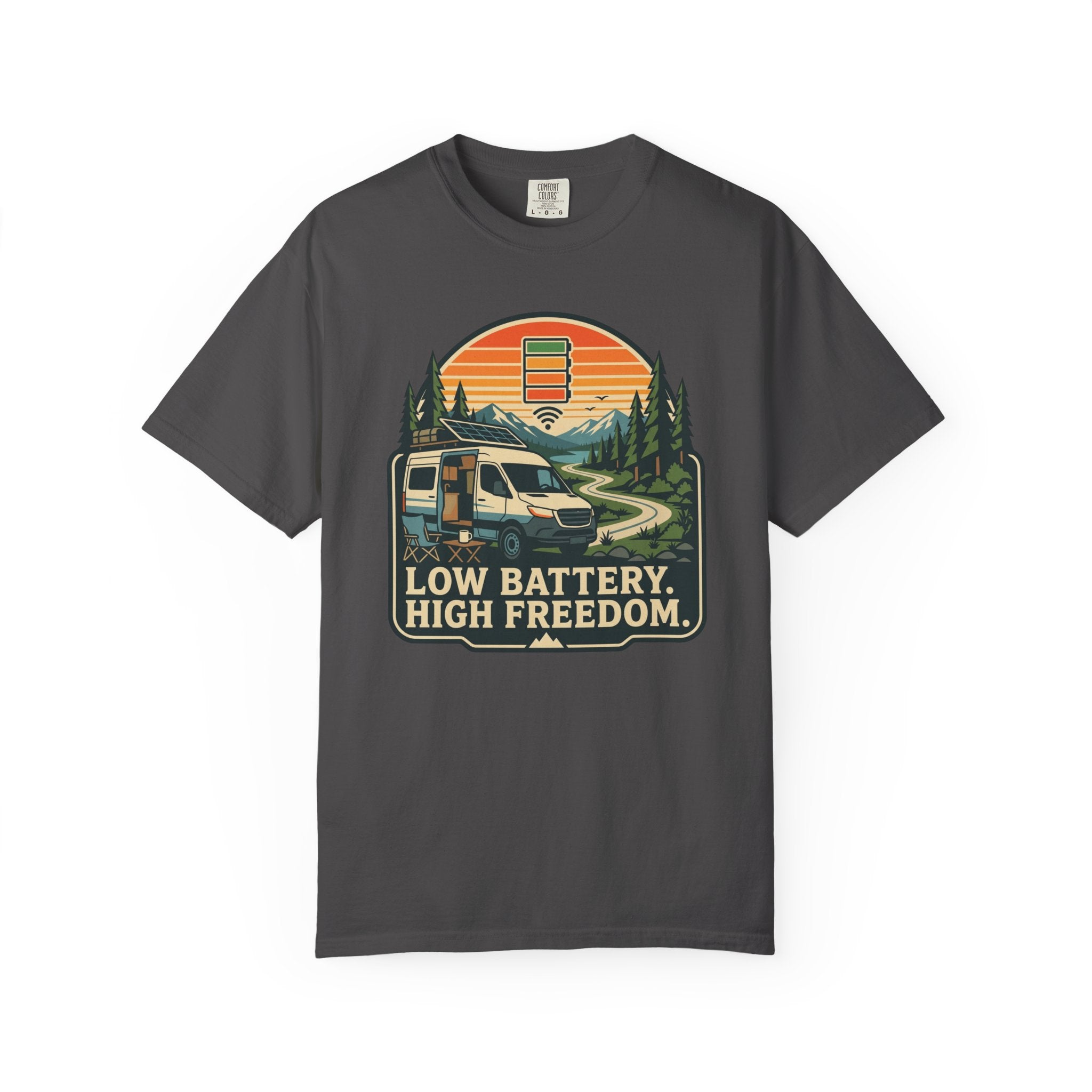 Low Battery High Freedom - T-Shirt