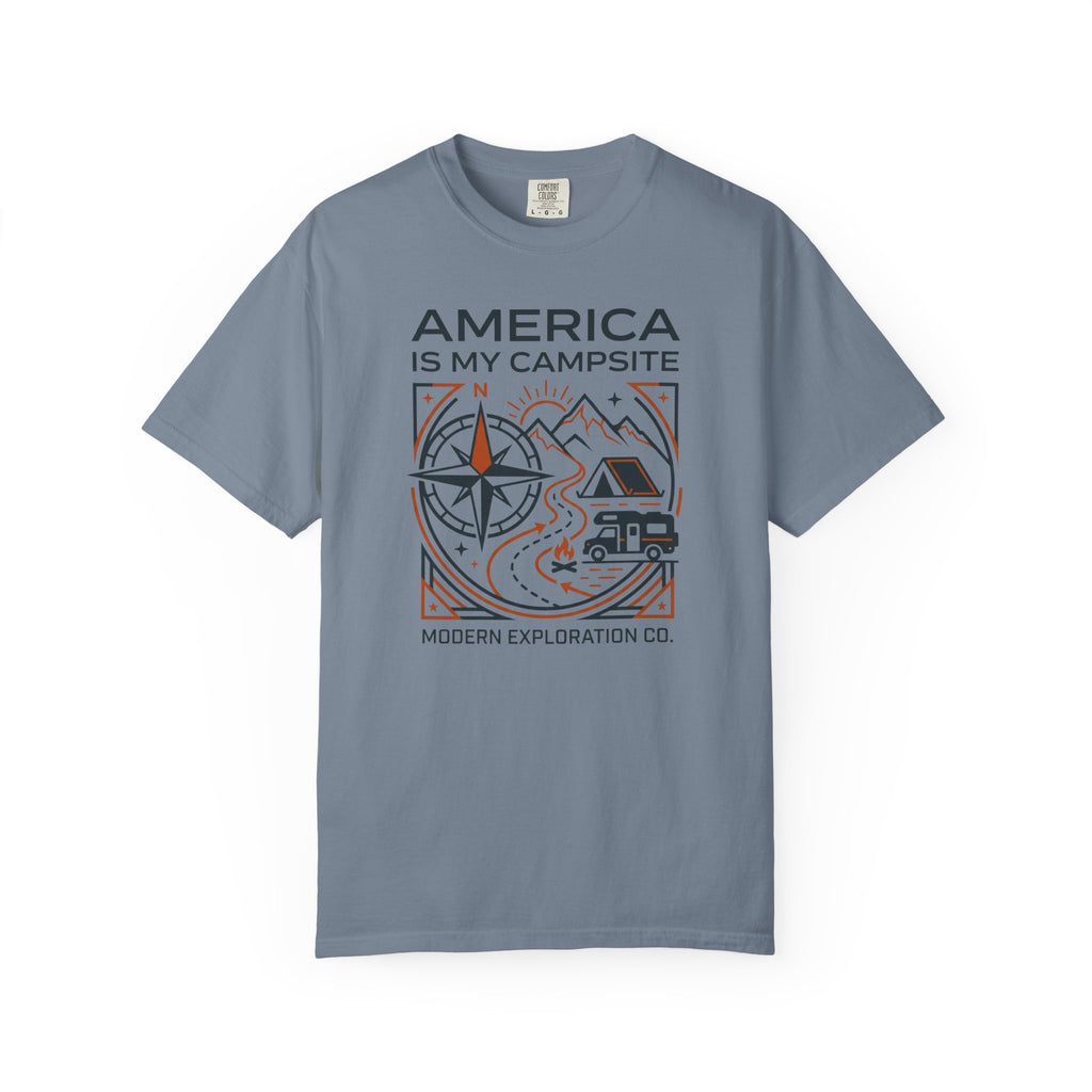 America Is My Campsite - T-Shirt