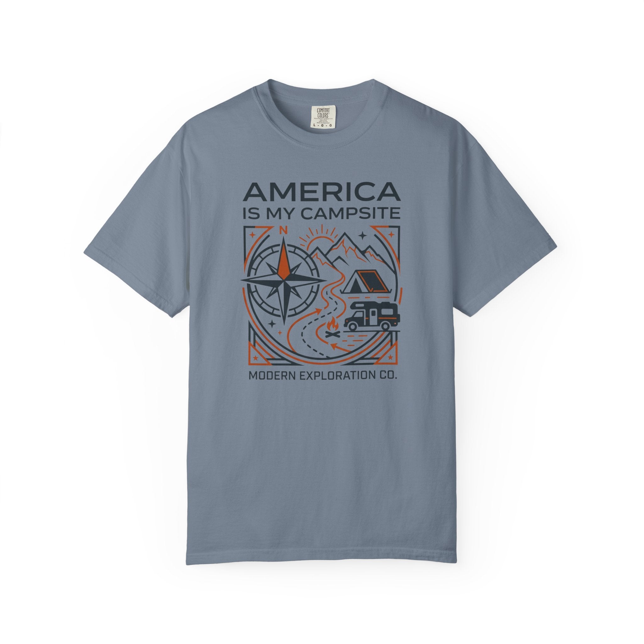America Is My Campsite - T-Shirt