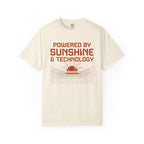 Powered By Sunshine And Technology - T-Shirt