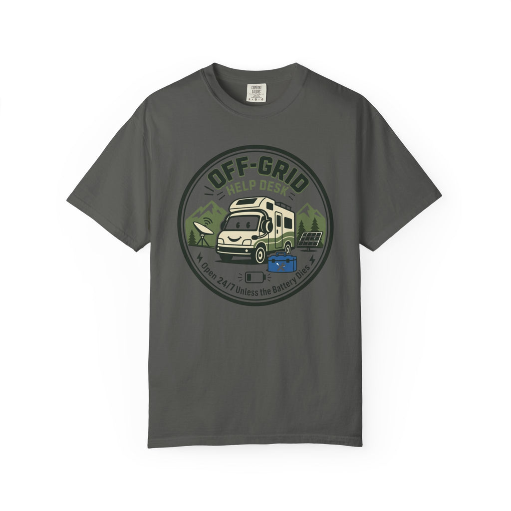 Off Grid Help Desk - T-Shirt