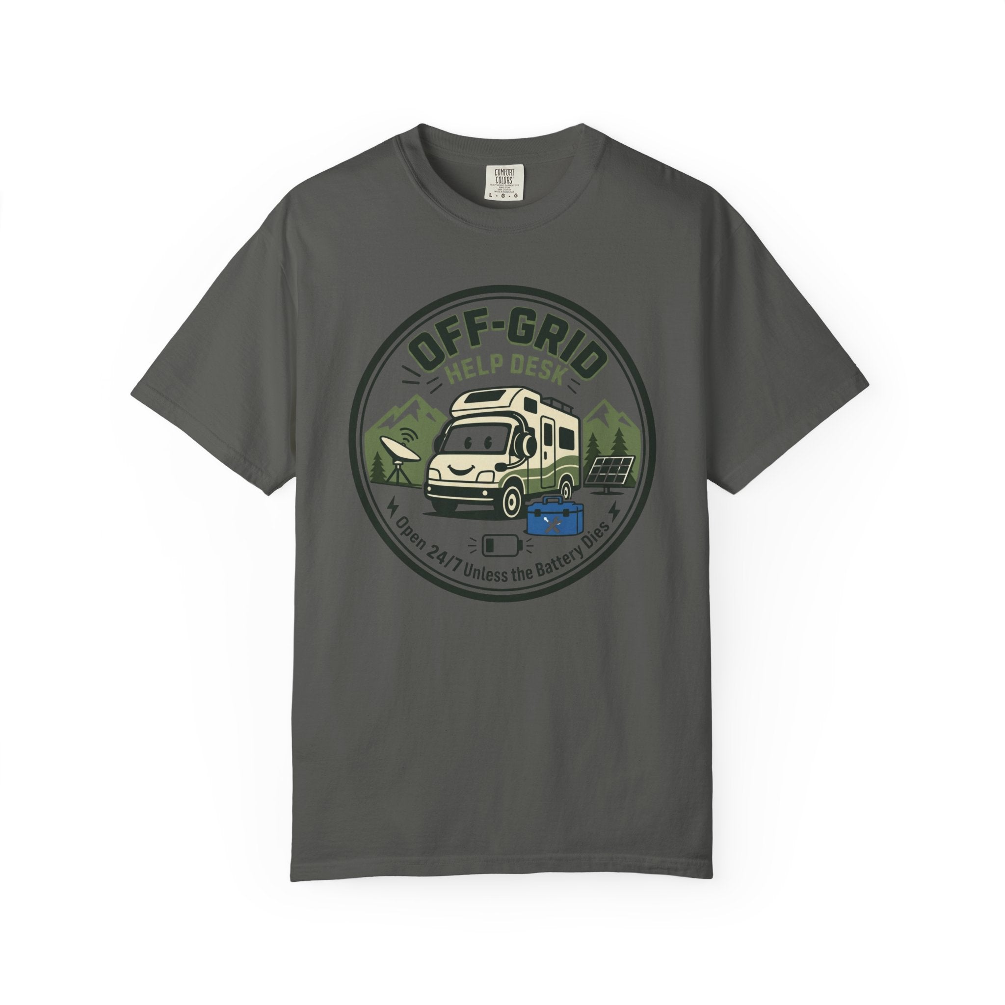 Off Grid Help Desk - T-Shirt