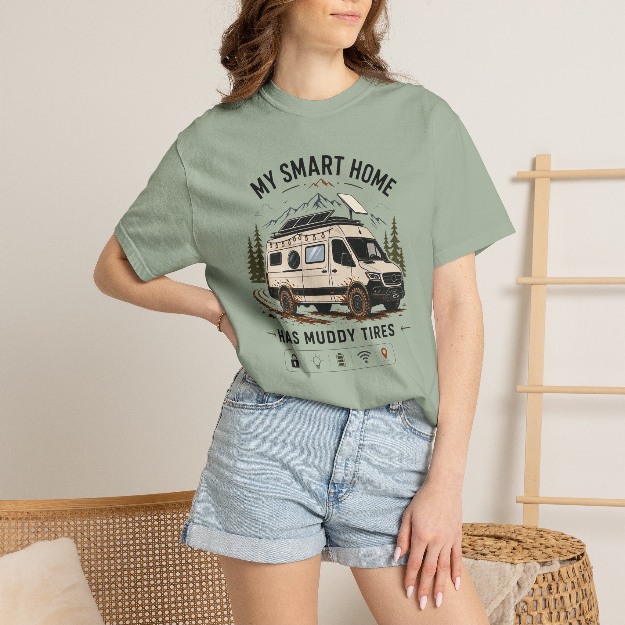 My Smart Home Has Muddy Tires - T-Shirt