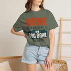 Home Is Where The Dog Bowl Lands - T-Shirt