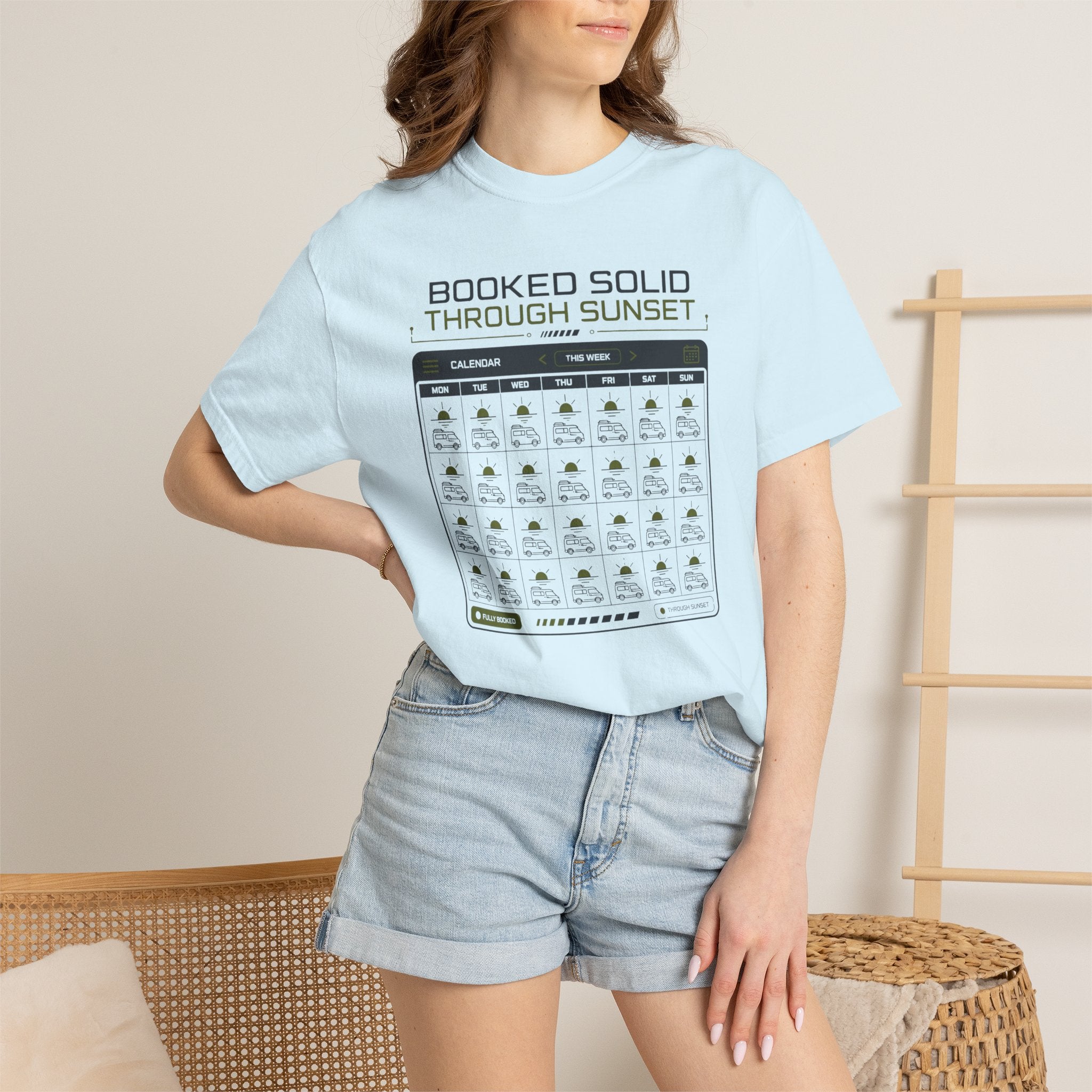 Booked Solid Through Sunset - T-Shirt