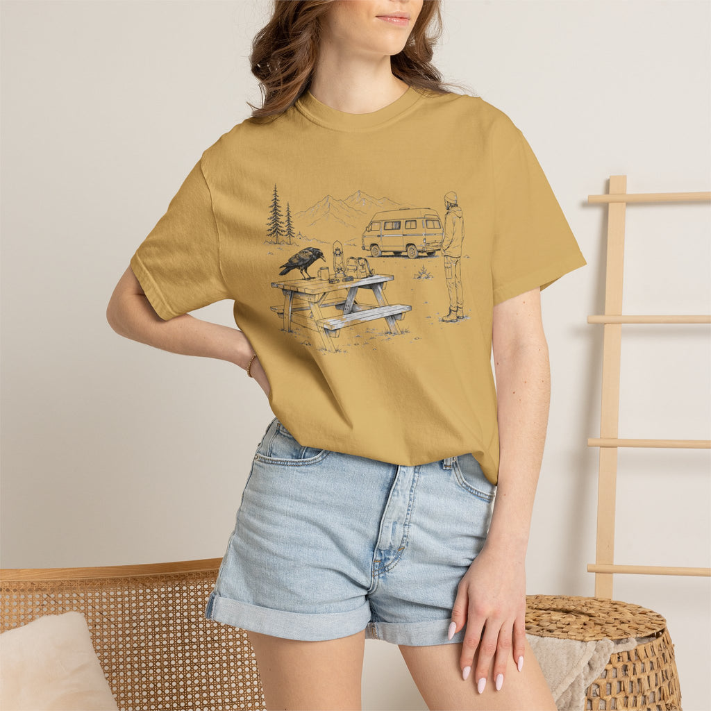 Camp Coffee Raven - T-Shirt