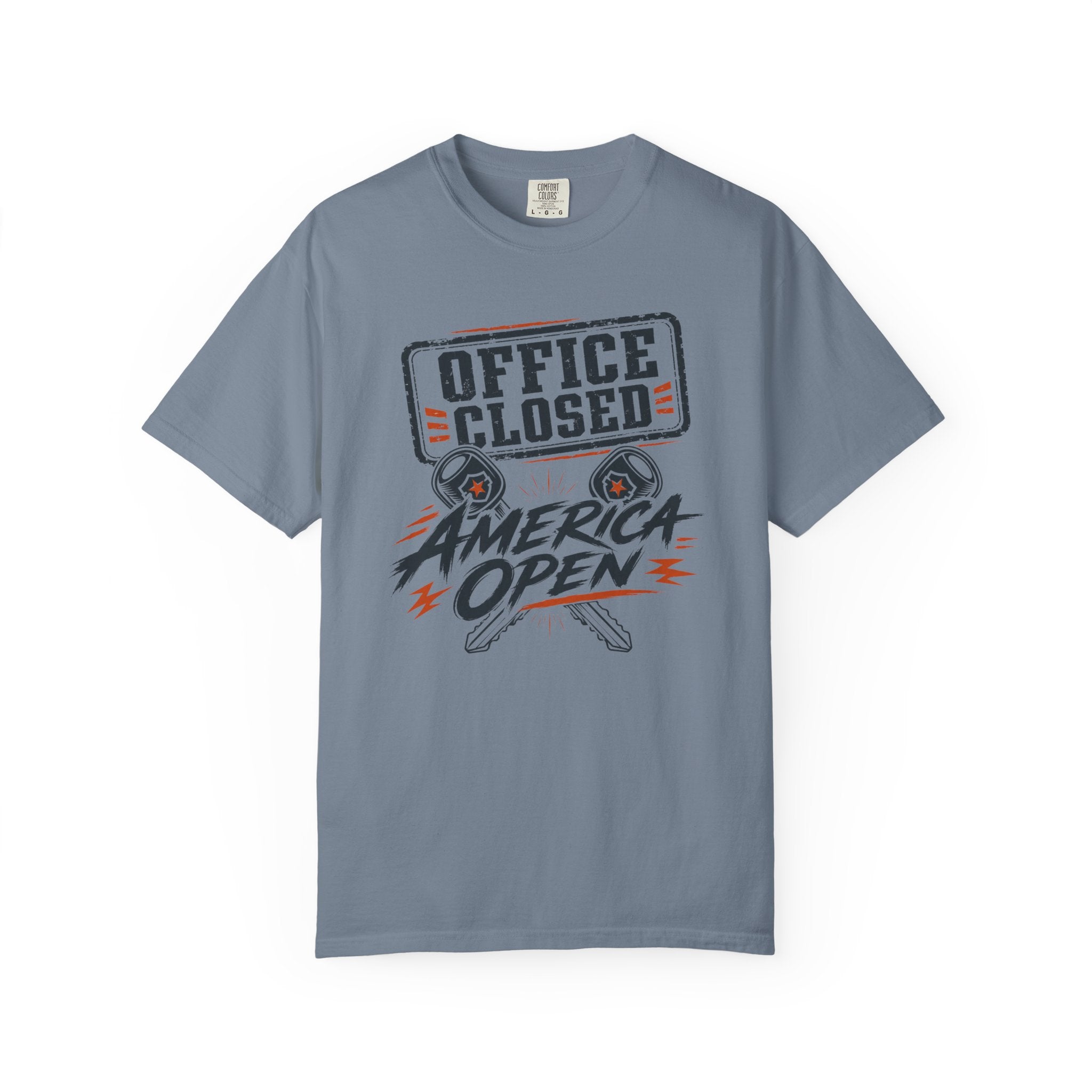 Office Closed America Open - T-Shirt