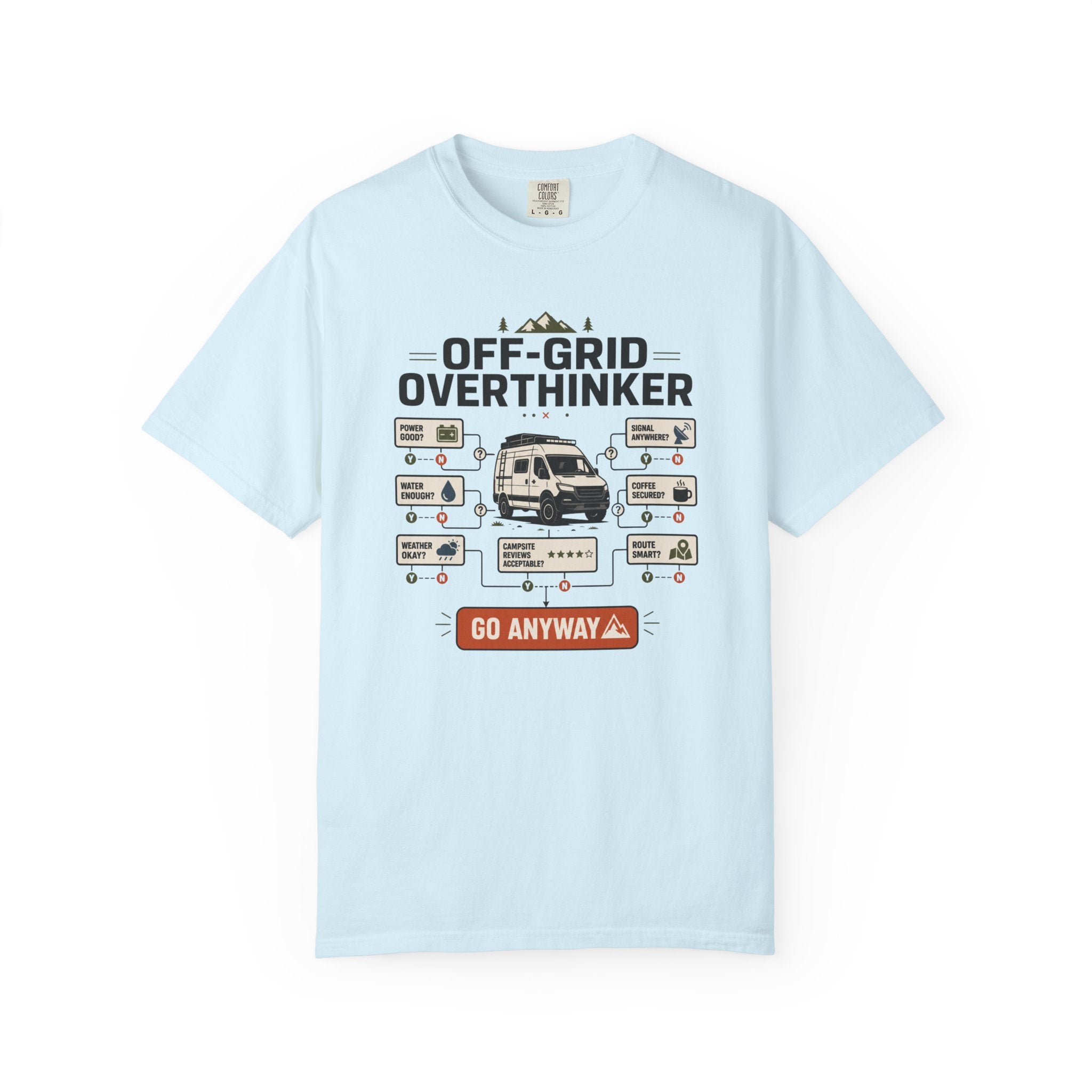 Off Grid Overthinker - T-Shirt