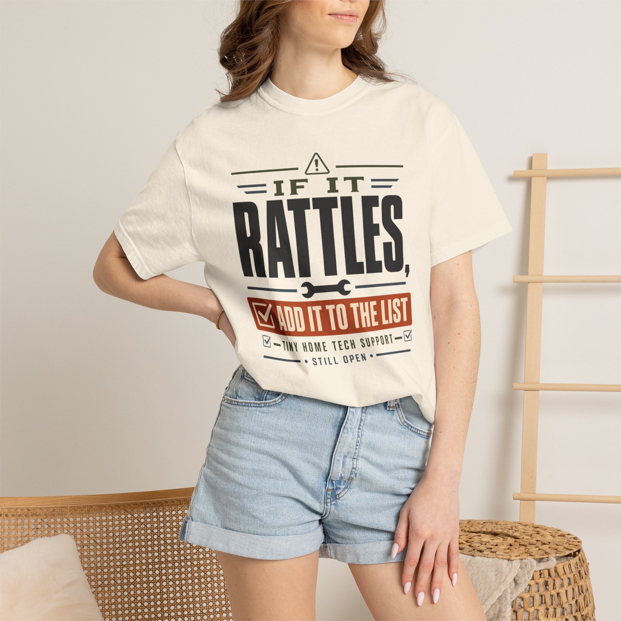 If It Rattles Add It To The List - T-Shirt