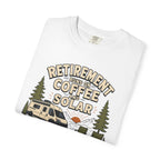 Retirement Runs On Coffee And Solar - T-Shirt