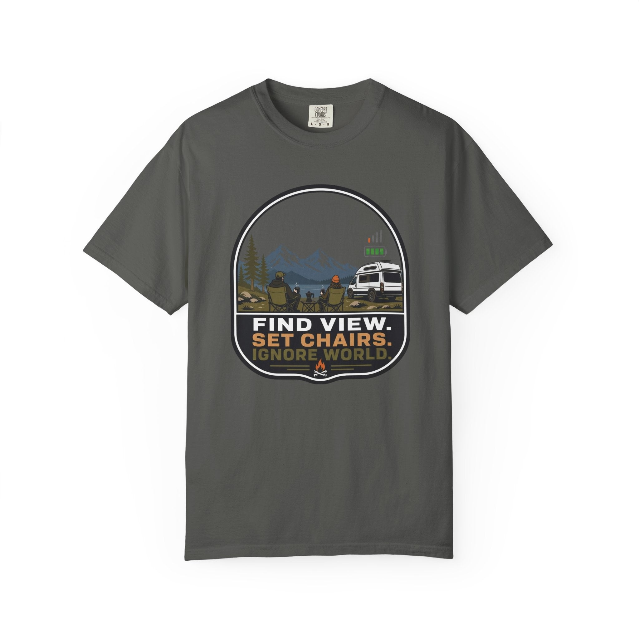 Find View Set Chairs Ignore World - T-Shirt