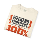 Weekend Forecast 100 Percent Charge - T-Shirt