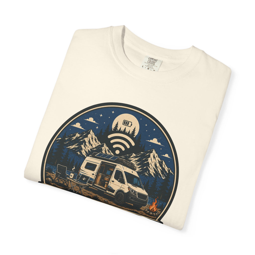 Connected To Nature Disconnected From Meetings - T-Shirt