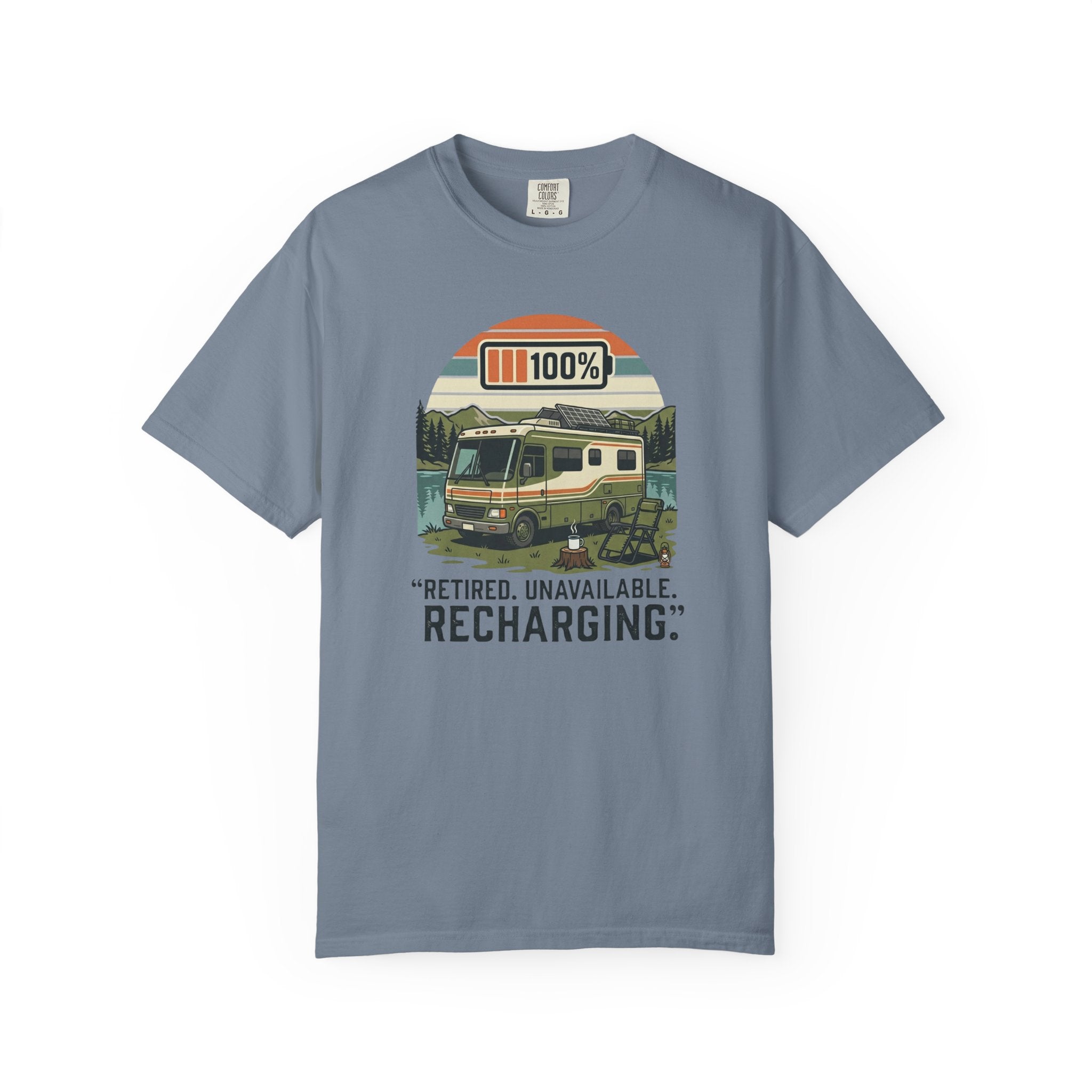 Retired Unavailable Recharging - T-Shirt