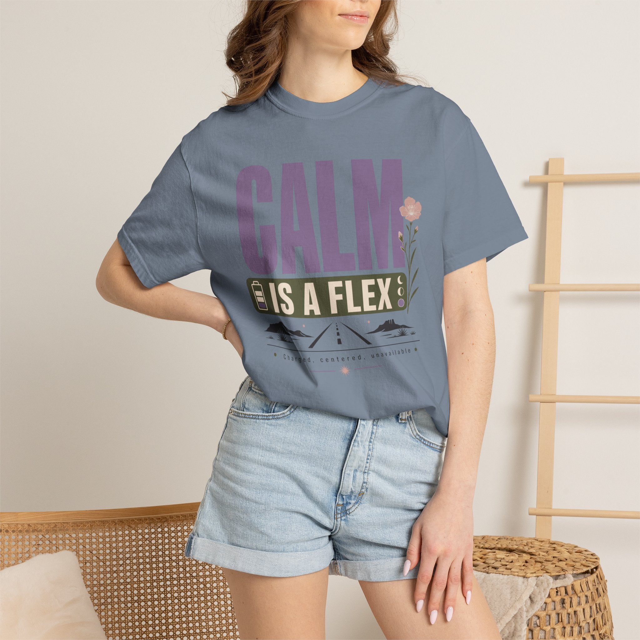 Calm Is A Flex - T-Shirt