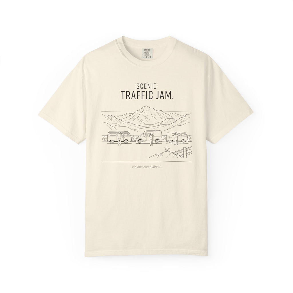Sunset Traffic Jam No One Complained - T-Shirt