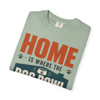 Home Is Where The Dog Bowl Lands - T-Shirt