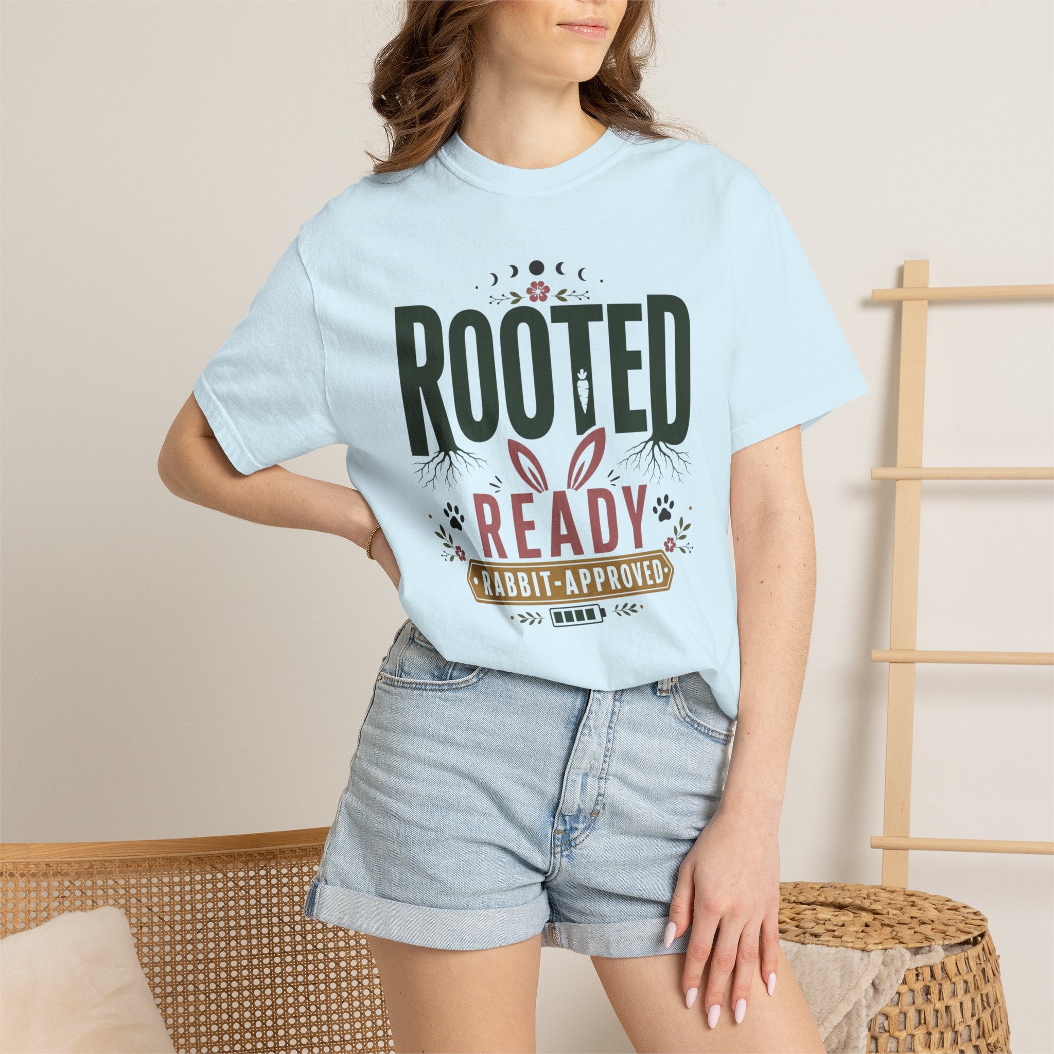 Rooted Ready Rabbit Approved - T-Shirt