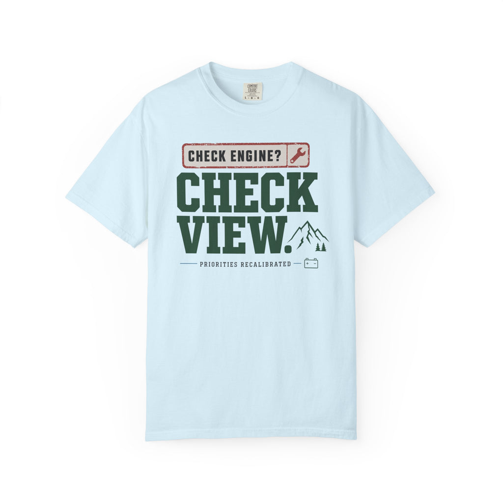 Check Engine Check View - T-Shirt