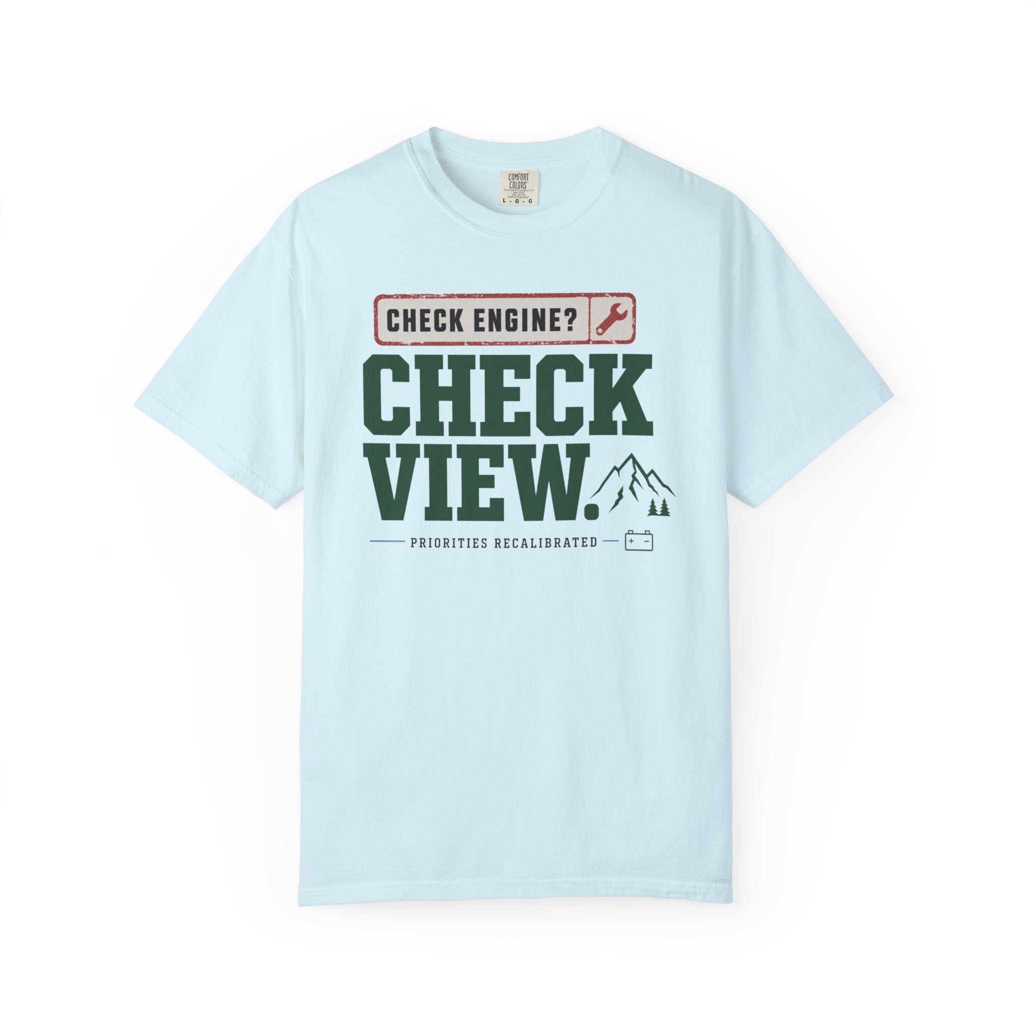 Check Engine Check View - T-Shirt