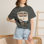 Deadlines Look Smaller From Here - T-Shirt