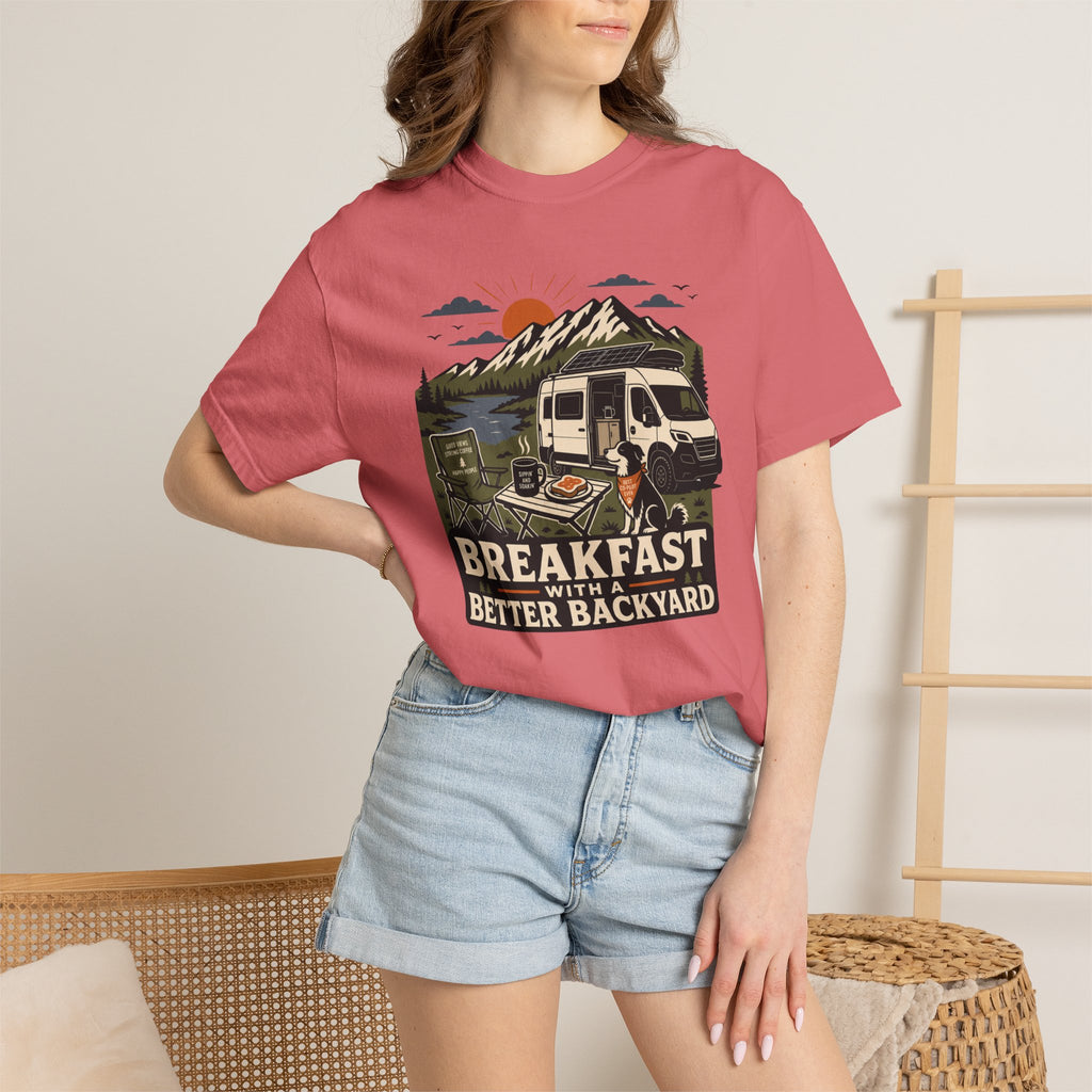 Breakfast With A Better Backyard - T-Shirt
