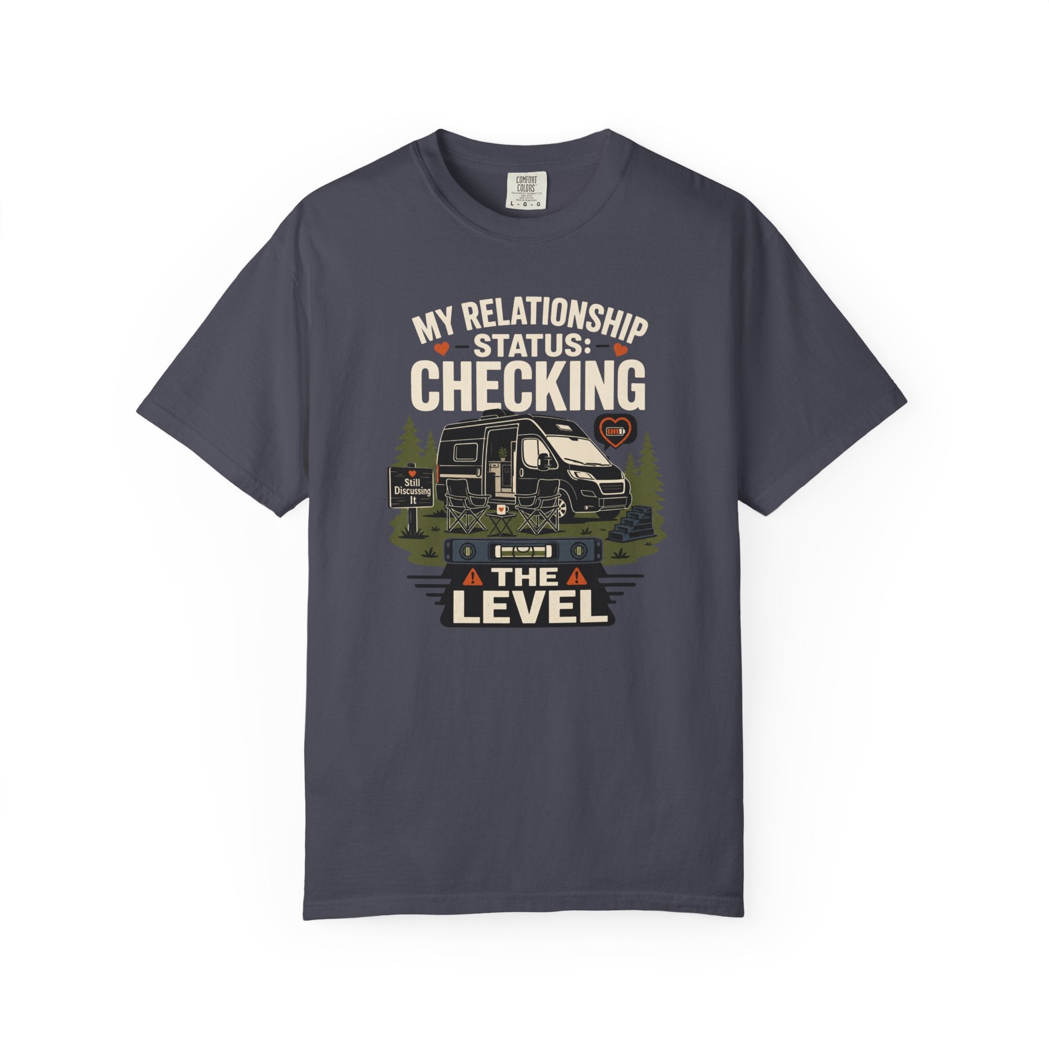 My Relationship Status Checking The Level - T-Shirt
