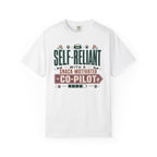 Self Reliant With A Snack Motivated Co Pilot - T-Shirt