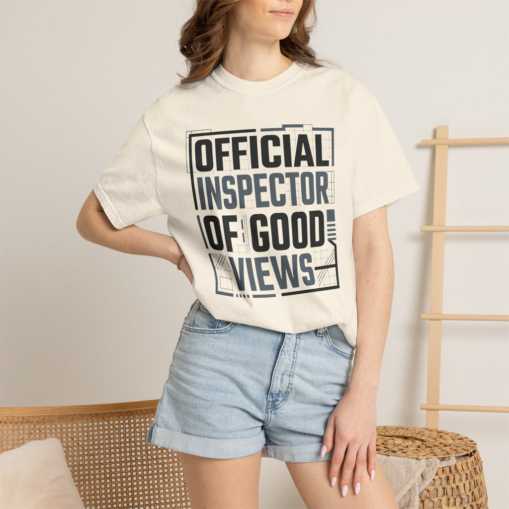 Official Inspector Of Good Views - T-Shirt